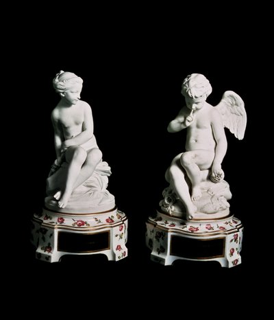 Cupidon et Psyché, groupe de Sèvres, 1758 - Etienne Maurice Falconet